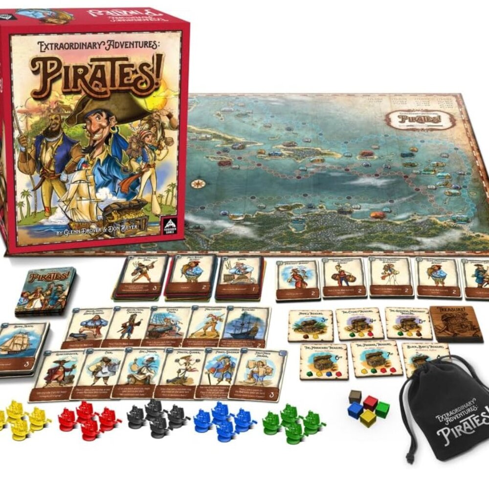Forbidden Games Extraordinary Adventures: Pirates! Board Game